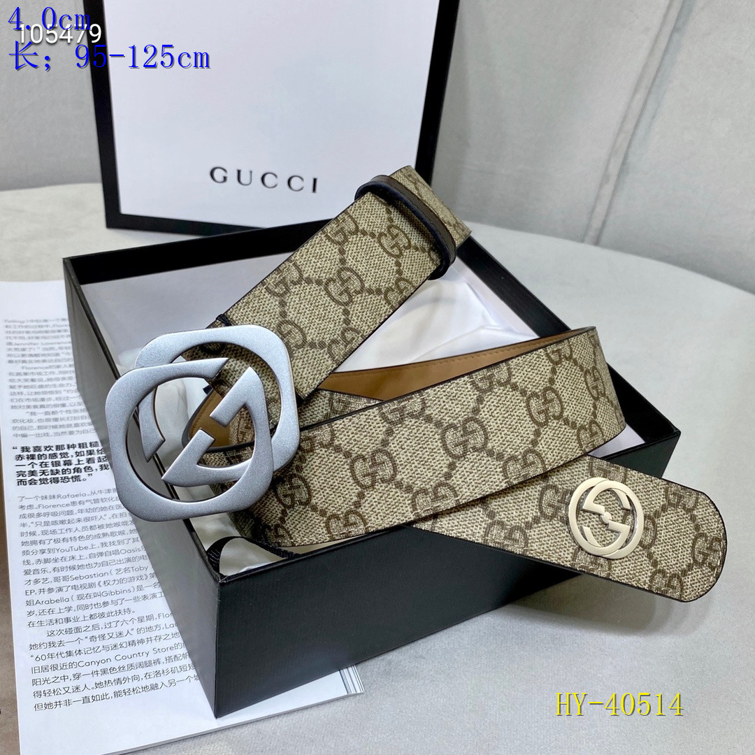 Gucci Belts 4.0CM Width 136